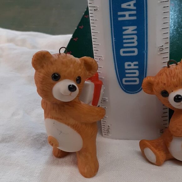 2 Hallmark Keepsake Cinnamon Bear ornaments - Picture 13 of 13